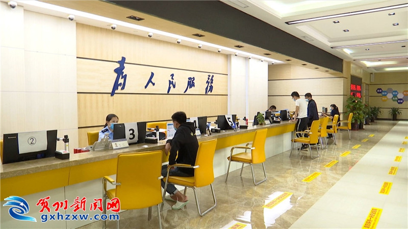长沙市公安局人口与出入境接待大厅(3)