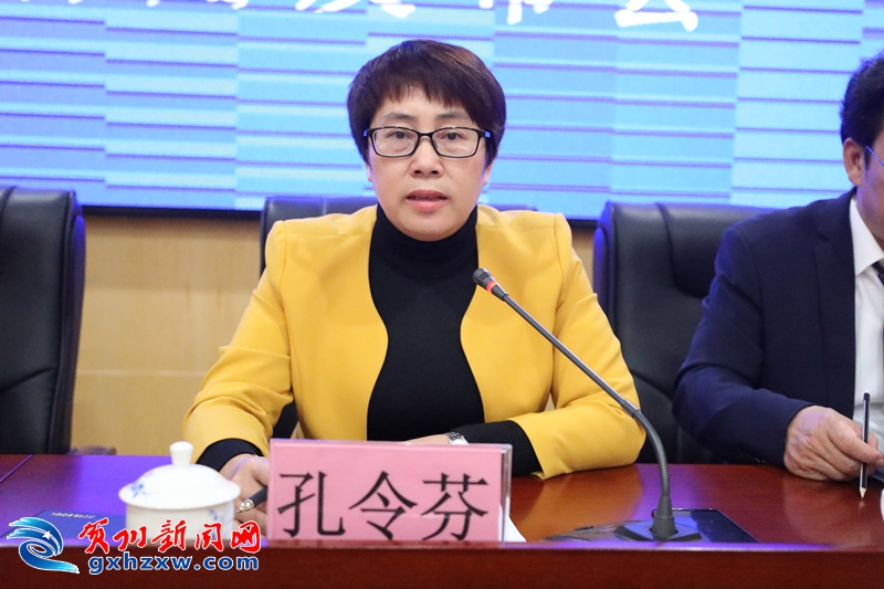 富川县委常委,宣传部部长,县人民政府副县长 孔令芬