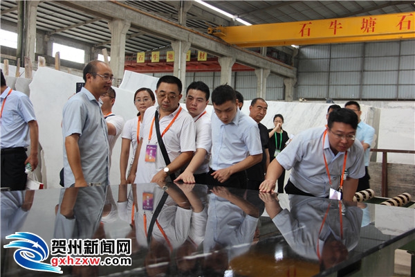 贺州石材·碳酸钙产业技术交流大会考察团在贺